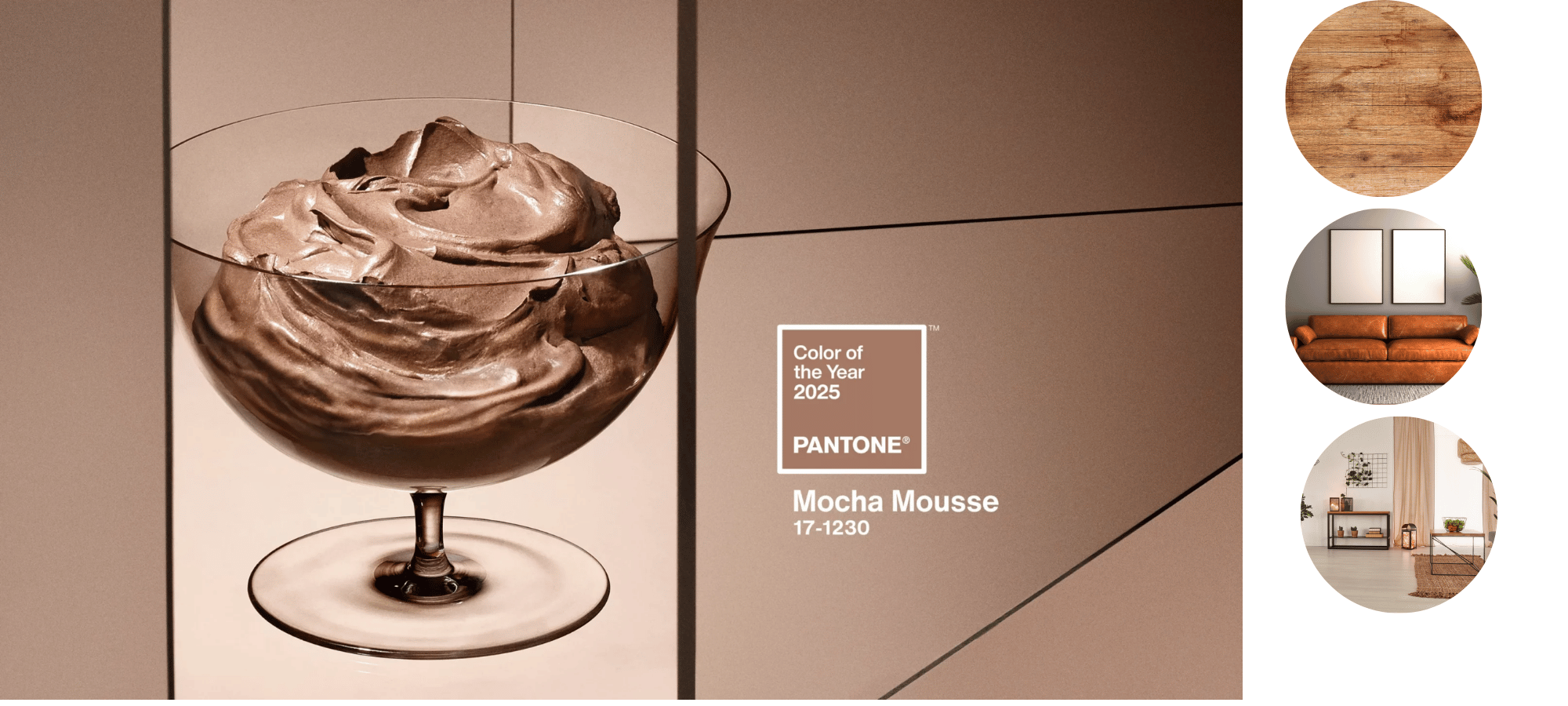 Cum să integrezi culoarea anului 2025, Mocha Mousse, în amenajările interioare cu produsele Armeanca Ambient