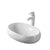 Lavoar pe blat Fluminia, Lheea, oval, 58.5 x 40 cm, alb
